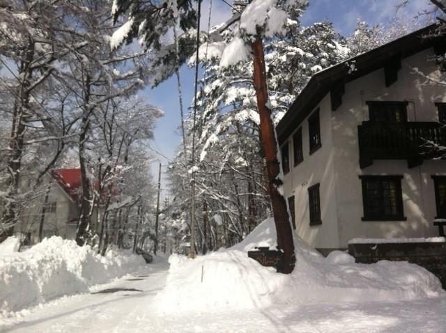 Pension Belnina Hakuba Buitenkant foto