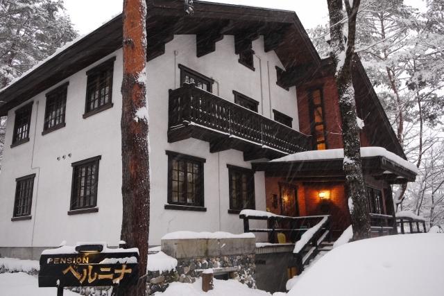 Pension Belnina Hakuba Buitenkant foto